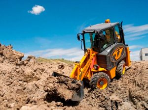 Аренда гусеничного мини-экскаватора