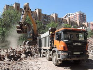 Аренда самосвалов для вывоза строительного мусора